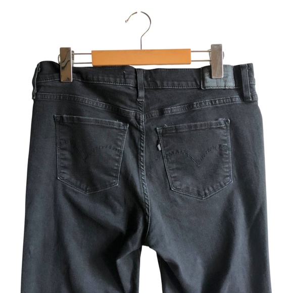 Levi’s 312 Shaping Slim Soft Black Denim Jeans 31 - Picture 8 of 15